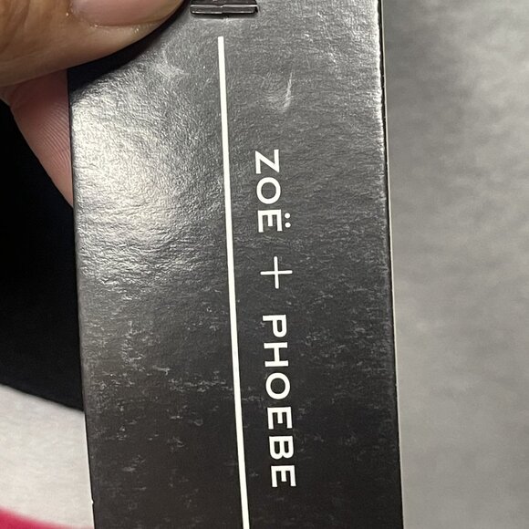 Zoë+Phoebe Womens Diagonal Stripe Colorblock Dress Black & Pink L XL - Picture 3 of 8